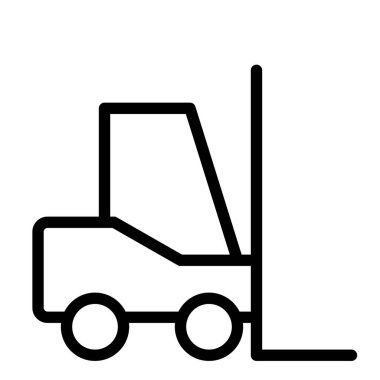 araba simgesi, vektör illüstrasyonu