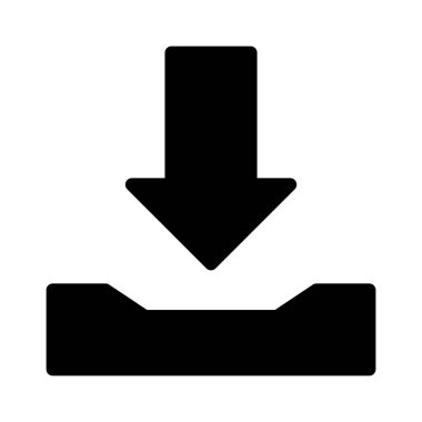 Simge indir, vektör illüstrasyonu