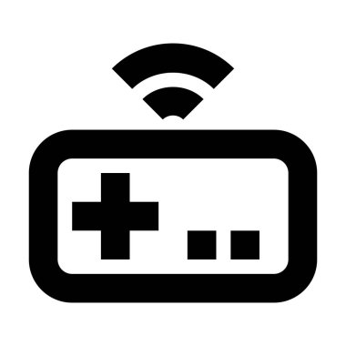 Oyun alanı simgesi, vektör illüstrasyonu