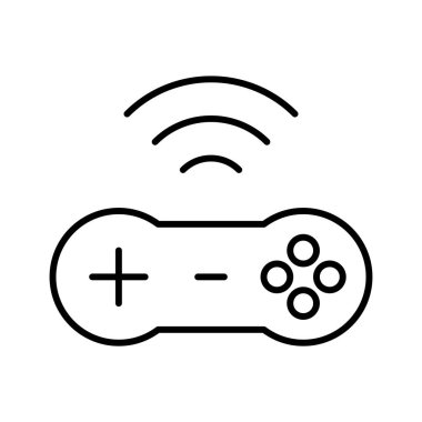 Oyun alanı simgesi, vektör illüstrasyonu