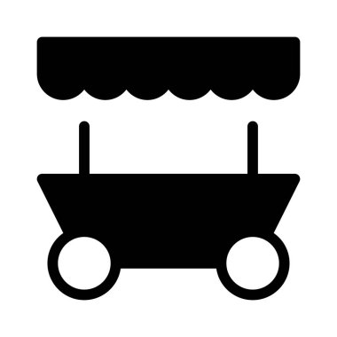 konum simgesi, vektör çizimi