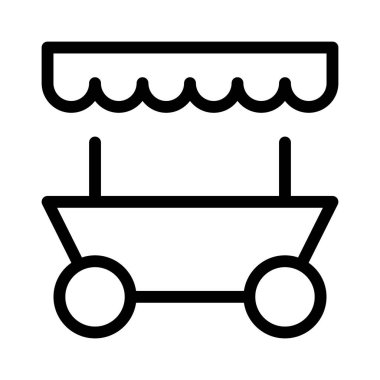 konum simgesi, vektör çizimi