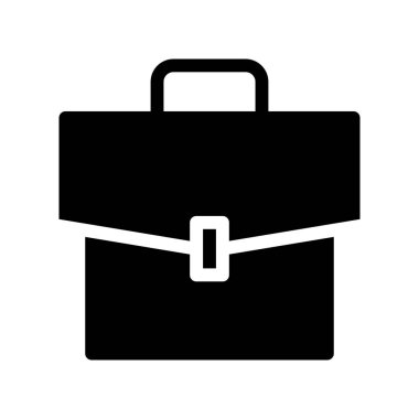 Portföy simgesi, vektör illüstrasyonu   