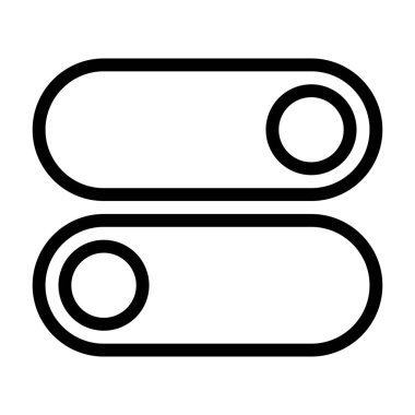 Kaydırma Arayüzü simgesi, vektör illüstrasyonu