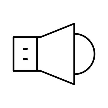 Sözcü Cildi simgesi, vektör illüstrasyonu