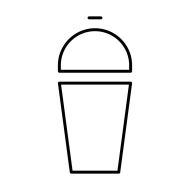 Shaker simgesi, vektör illüstrasyonu