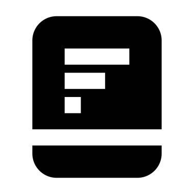 İstatistikler, Tablet Tablosu Grafik simgesi, vektör illüstrasyonu