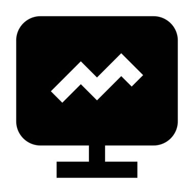 Beyaz arkaplan, vektör illüstrasyonunda simgeyi göster