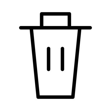 Metin simgesi, vektör illüstrasyonunu sil