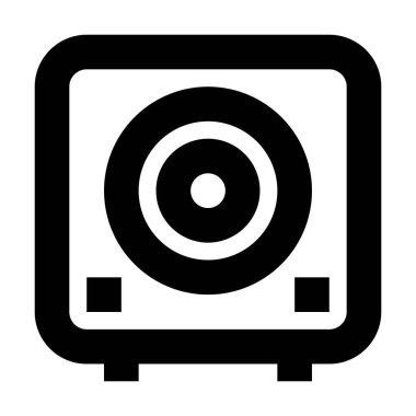  Güvenli Güvenlik simgesi, vektör