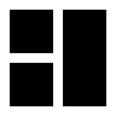 Izgara simgesi, vektör illüstrasyonu