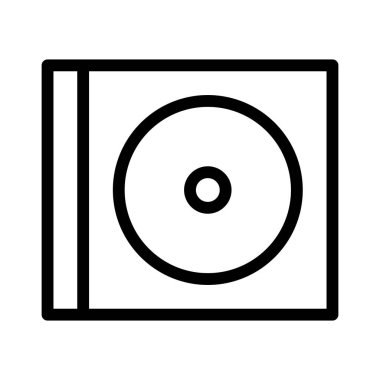 Disk simgesi, vektör çizimi