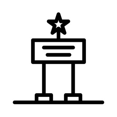 imza simgesi, vektör illüstrasyonu