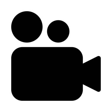 Video Kamera simgesi, vektör