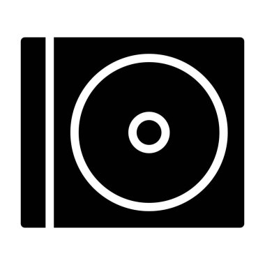 Disk simgesi, vektör çizimi