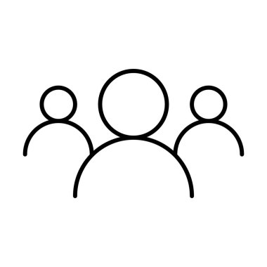 Kullanıcı Ldap Takımı simgesi, vektör illüstrasyonu