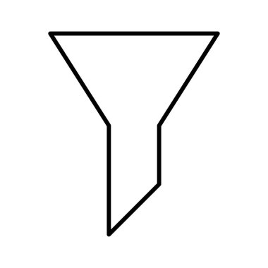 Filtre Simgesi, Vektör illüstrasyonu