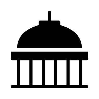 bina simgesi, vektör illüstrasyonu