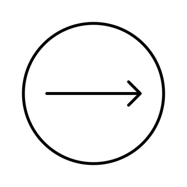 Sağ Ok simgesi, vektör