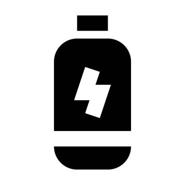 pil simgesi, vektör illüstrasyonu