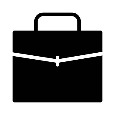 evrak çantası simgesi, vektör illüstrasyonu 