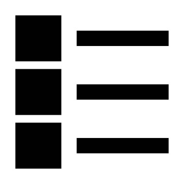 Beyaz arkaplan üzerindeki kontrol listesi simgesi, vektör illüstrasyonu