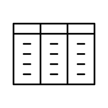 Veritabanı Bilgisayar simgesi, vektör illüstrasyonu