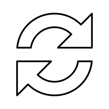 Uygulama simgesini tazele, vektör illüstrasyonuName  