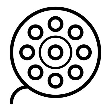 konum simgesi, vektör çizimi