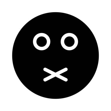 Yokluk simgesi, vektör illüstrasyonu