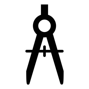 pusula simgesi, vektör illüstrasyonu