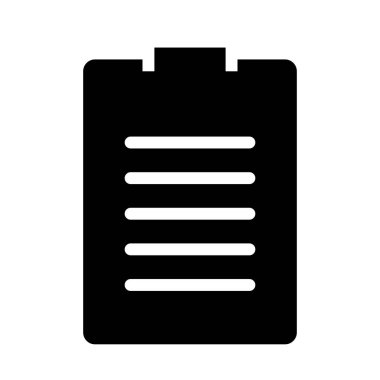  Rapor simgesi, vektör illüstrasyonu