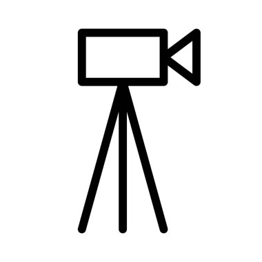 Kamera Üçlüsü simgesi, vektör