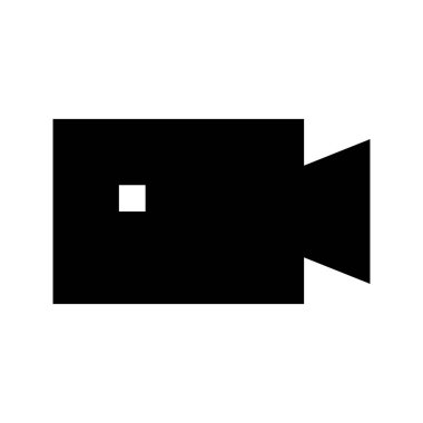 Video Kamera simgesi, vektör