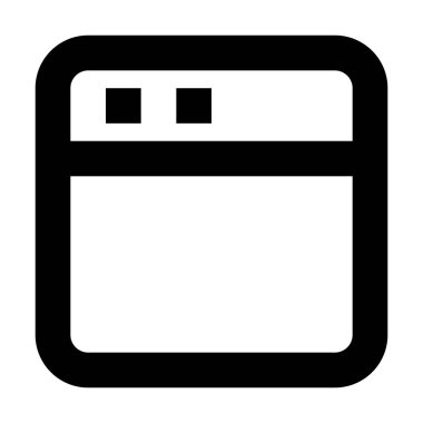 Uygulama simgesi, vektör illüstrasyonu