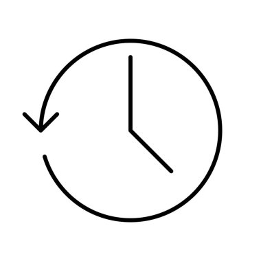 Yedekleme Bilgisayar simgesi, vektör illüstrasyonu