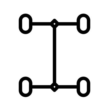  Farklılık Araç Aracı, kamyon simgesi, vektör 