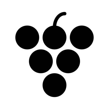 Üzüm vektör simgesi 