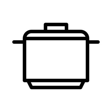 Kavanoz simgesi, vektör çizimi