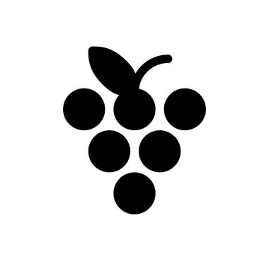 Üzüm vektör simgesi 