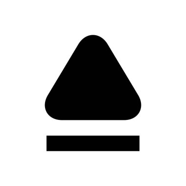 Beyaz arkaplan, vektör illüstrasyonunda Ortam Denetimi Çıkartma simgesi