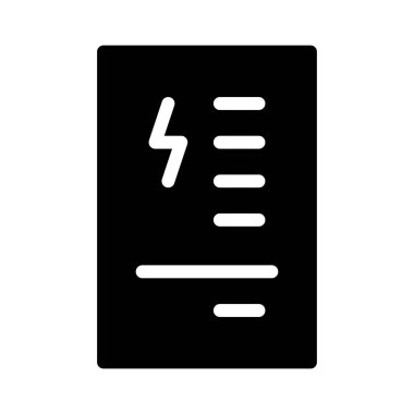 Bill simgesi, vektör çizimi