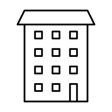 ev simgesi, vektör illüstrasyonu