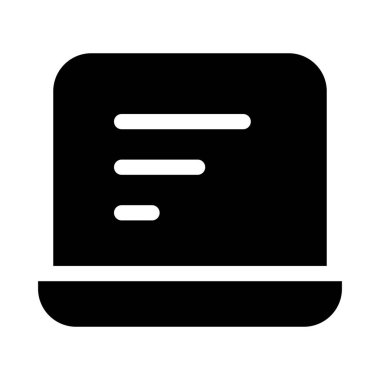 Not defteri simgesi, vektör illüstrasyonu