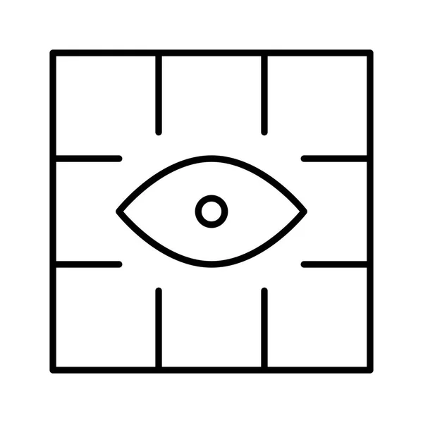 Піктограма Сітки Очей Вектор — стоковий вектор