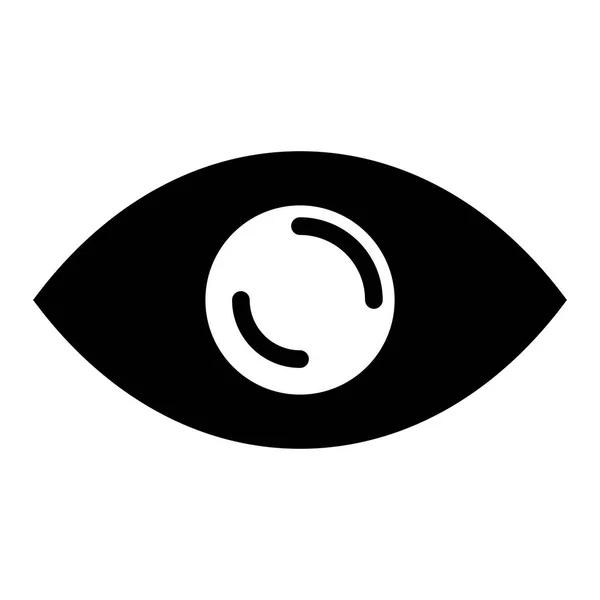 Icono Del Ojo Humano Vector — Vector de stock