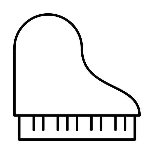 Icono Piano Ilustración Vectorial — Archivo Imágenes Vectoriales