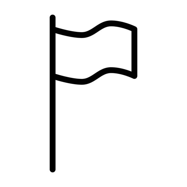 Flaggensymbol Vektorillustration — Stockvektor