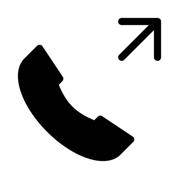 Telefon Symbol Vektor Illustration — Stockvektor