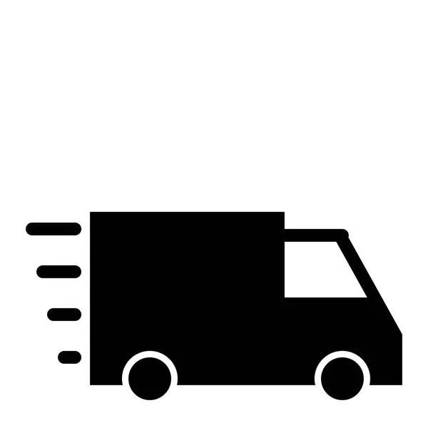 Express Logistics Lkw Symbol Vektor — Stockvektor